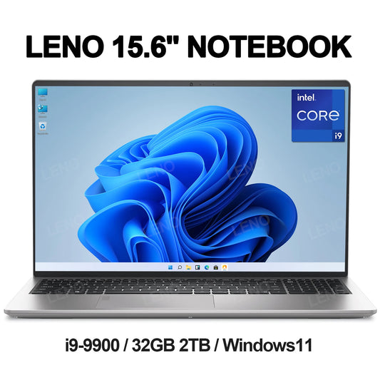 LENO HOT 15.6 "ordinateur portable Windows 11 Intel Core i9 9900 32GB 1 to/2 to 1920*1080HD